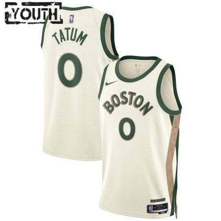 Dres Boston Celtics Jayson Tatum Nike 2023-24 City Edition Bijela Swingman - Dječji
